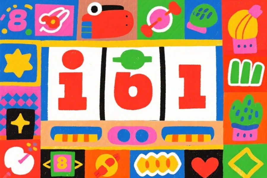 老虎机元素示意图