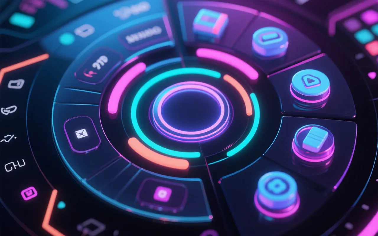 老虎机风格转盘UI演示